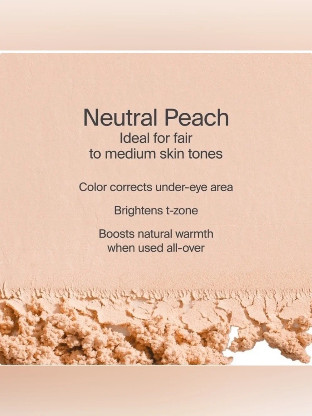 Haus Labs Bio- Blur in Neutral Peach for Medium skin tones Loose setting powder